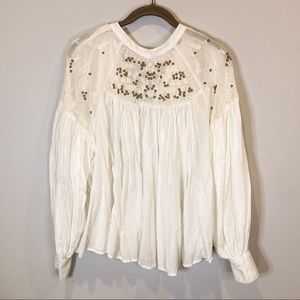 Free People boho blouse